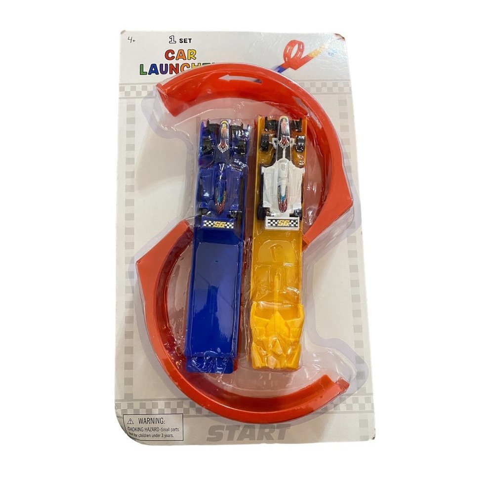New Package Ankyo Development‎ Ltd 2 Car Launcher Racer Loop with Track Toy